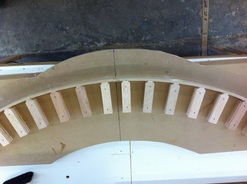 curved rafter jig